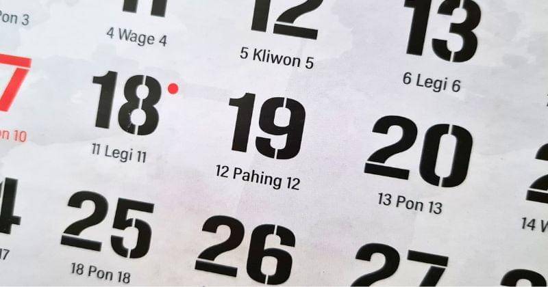 Ilustrasi Kalender Jawa dengan pasaran. (Popmama.com/Rahayu LS)